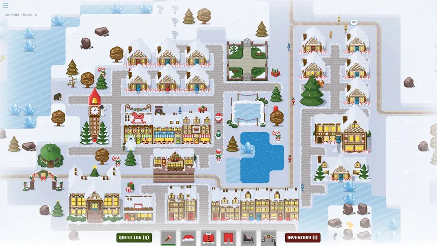 Скриншот 1 к игре SantaCraft