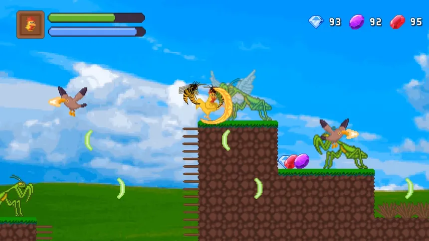 Скриншот 2 к игре Big Adventure Of Fighting Chicken