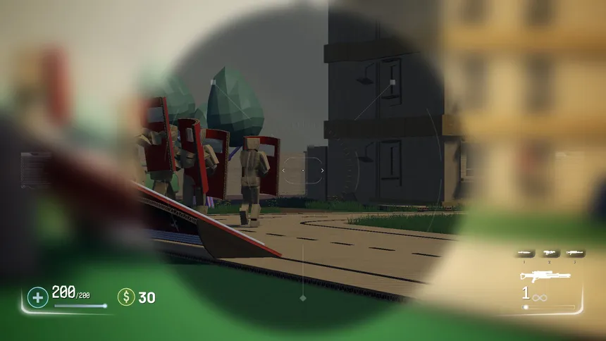 Скриншот 2 к игре Cardboard Invasion