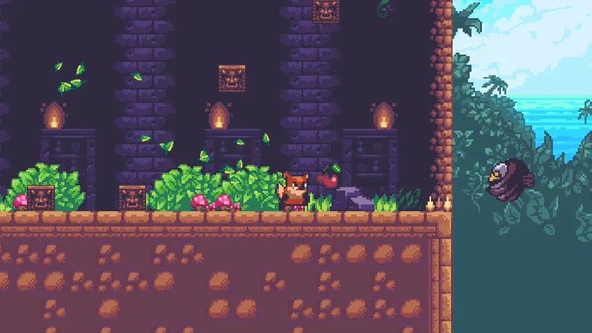 Скриншот 5 к игре Beastie Land: Fast-Paced 2D Platformer Adventure