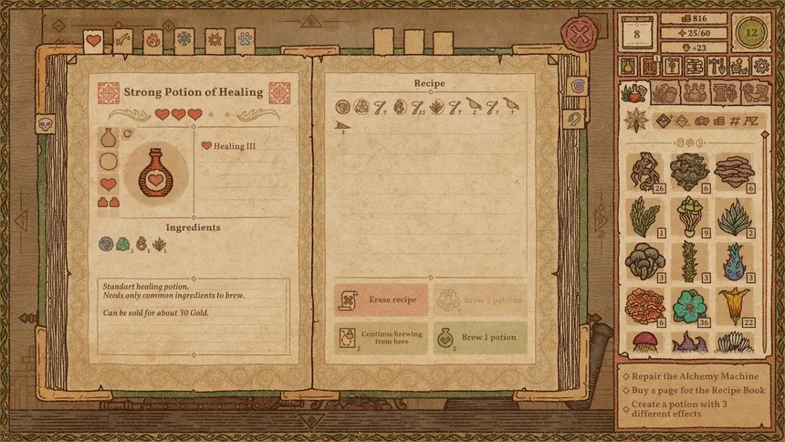 Скриншот 6 к игре Potion Craft: Alchemist Simulator