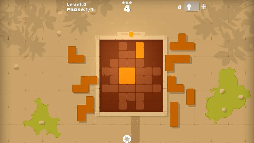 Скриншот 1 к игре Puzzle - STONE BLOCKS
