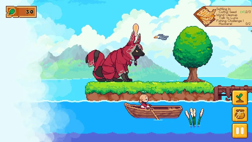 Скриншот 2 к игре Luna's Fishing Garden