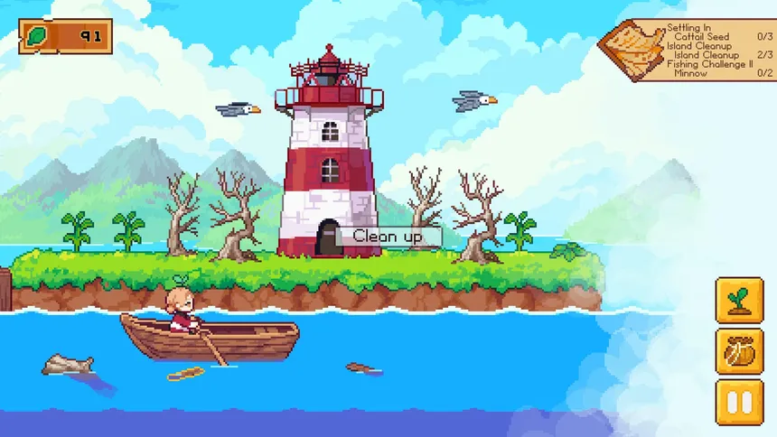 Скриншот 4 к игре Luna's Fishing Garden
