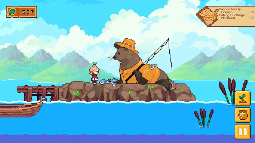 Скриншот 6 к игре Luna's Fishing Garden