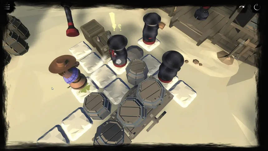 Скриншот 1 к игре Chess Knights: High Noon