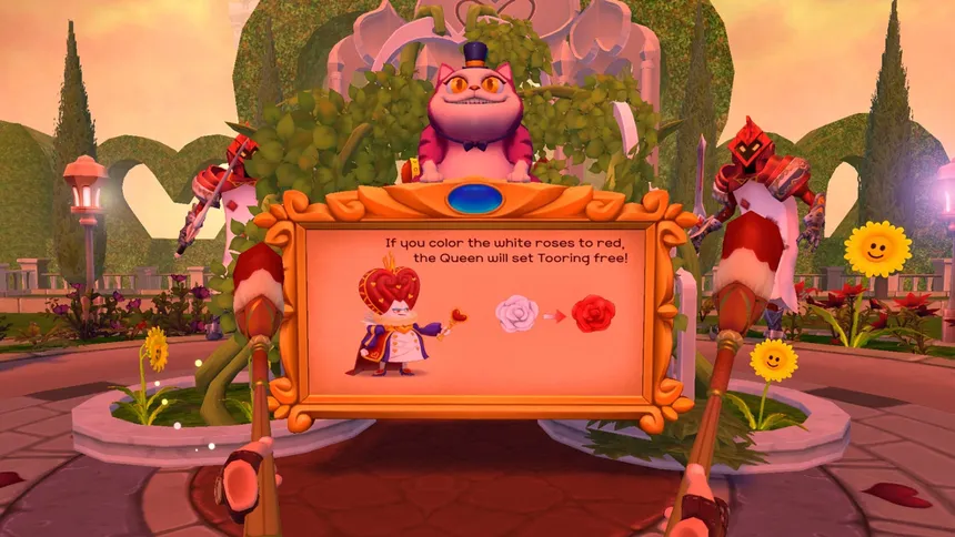 Скриншот 4 к игре Kooring VR Wonderland : Heart Castle Crush
