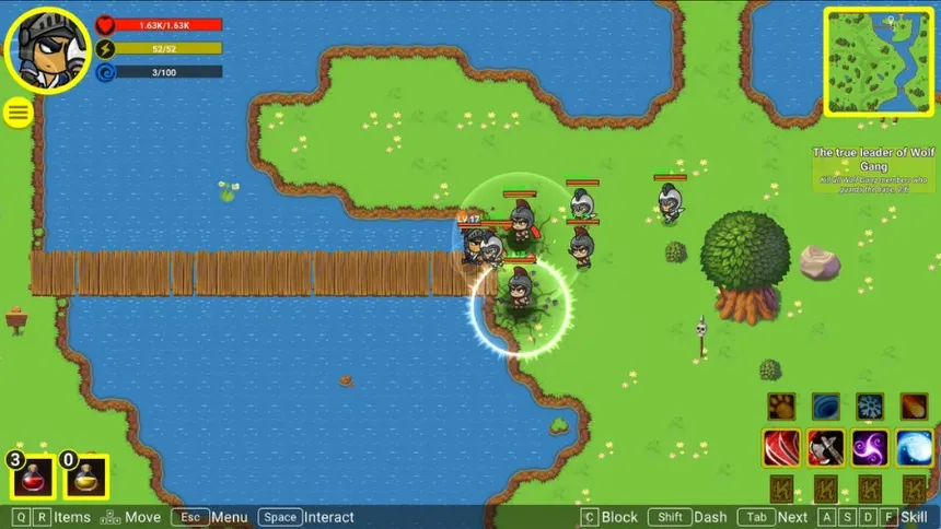 Скриншот 2 к игре Legend of Krannia: Cursed Fate