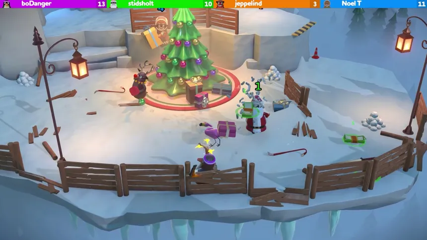 Скриншот 4 к игре Rubber Bandits: Christmas Prologue
