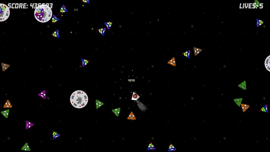 Скриншот 1 к игре Starship Turd Nugget: Too Cool For Stool