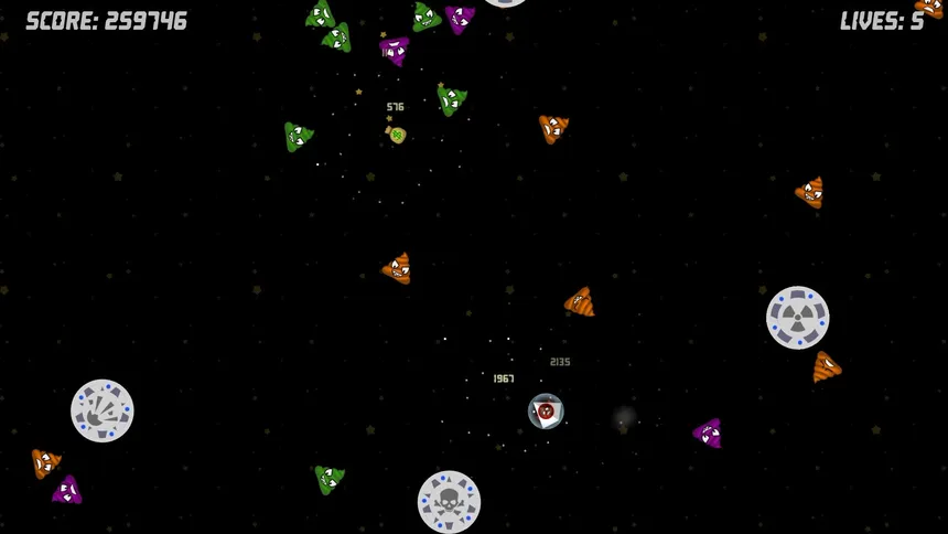 Скриншот 2 к игре Starship Turd Nugget: Too Cool For Stool
