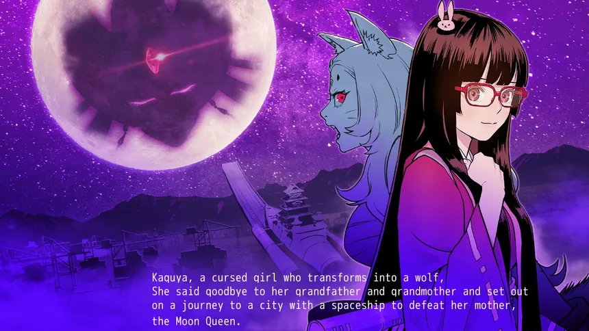 Скриншот 2 к игре Pixel Game Maker Series Werewolf Princess Kaguya
