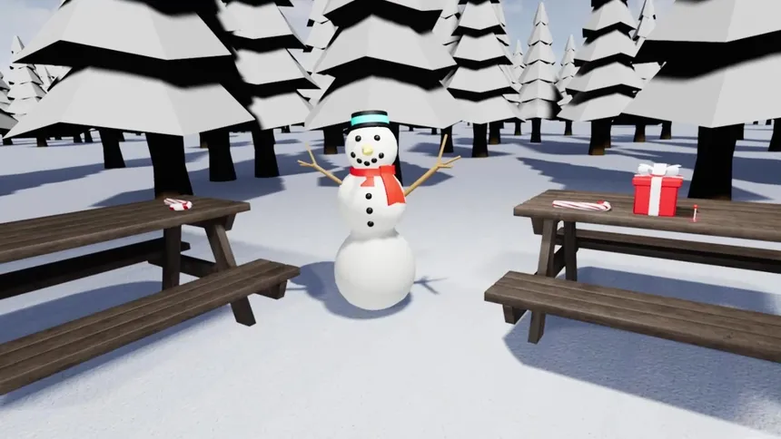 Скриншот 1 к игре VR Funhouse: Christmas Edition