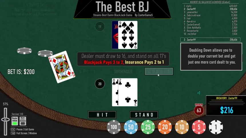Скриншот 3 к игре The Best BJ