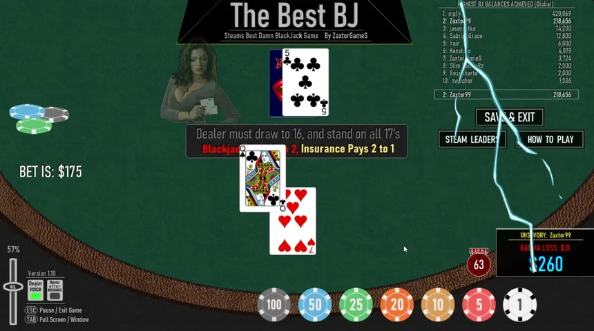Скриншот 4 к игре The Best BJ