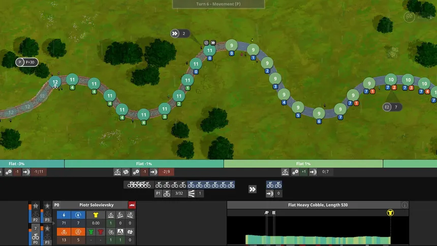 Скриншот 7 к игре The Cyclist: Tactics