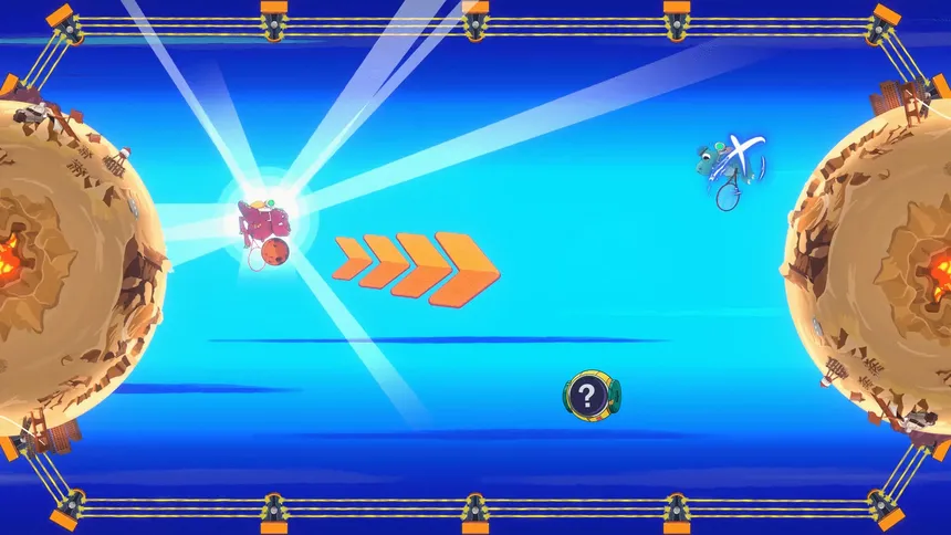 Скриншот 1 к игре Dino Galaxy Tennis
