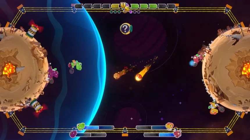 Скриншот 2 к игре Dino Galaxy Tennis