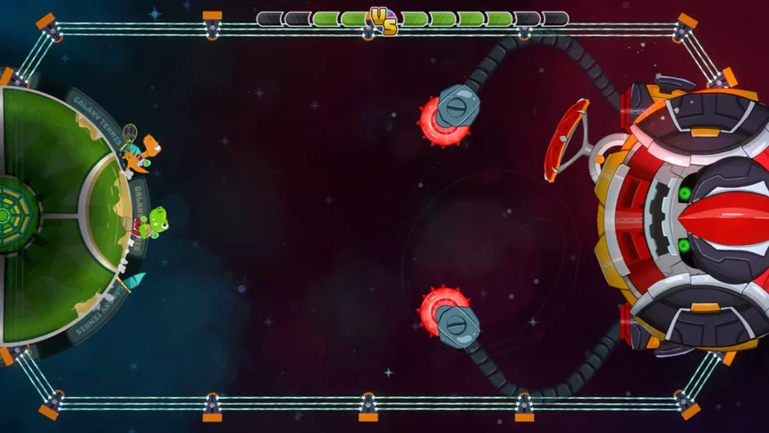 Скриншот 5 к игре Dino Galaxy Tennis