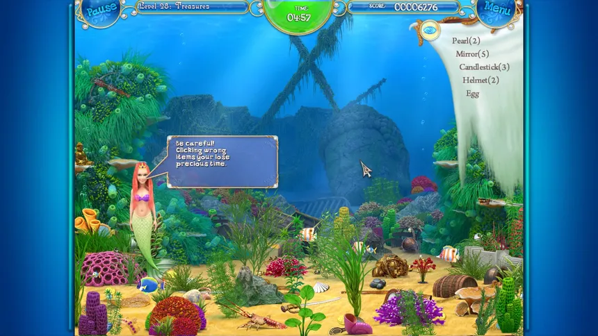 Скриншот 1 к игре Mermaid Adventures: The Magic Pearl