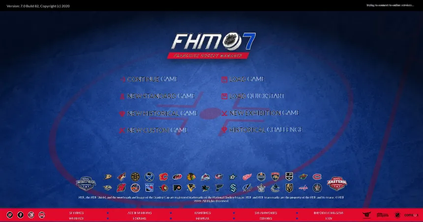 Скриншот 1 к игре Franchise Hockey Manager 7