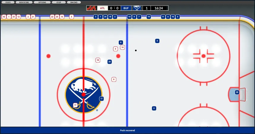 Скриншот 2 к игре Franchise Hockey Manager 7