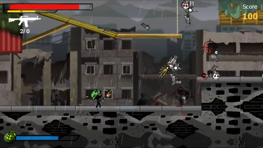 Скриншот 2 к игре BATTLE ARENA: Robot Apocalypse