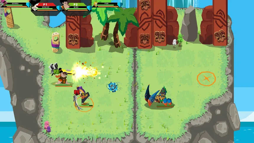 Скриншот 2 к игре Grid Force Saga - Mask of the Goddess First Boot Demo