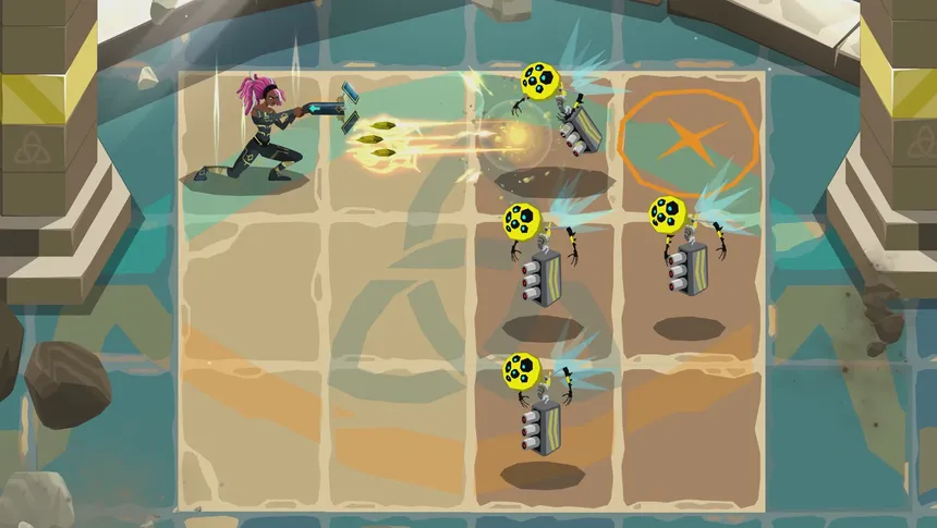 Скриншот 7 к игре Grid Force Saga - Mask of the Goddess First Boot Demo