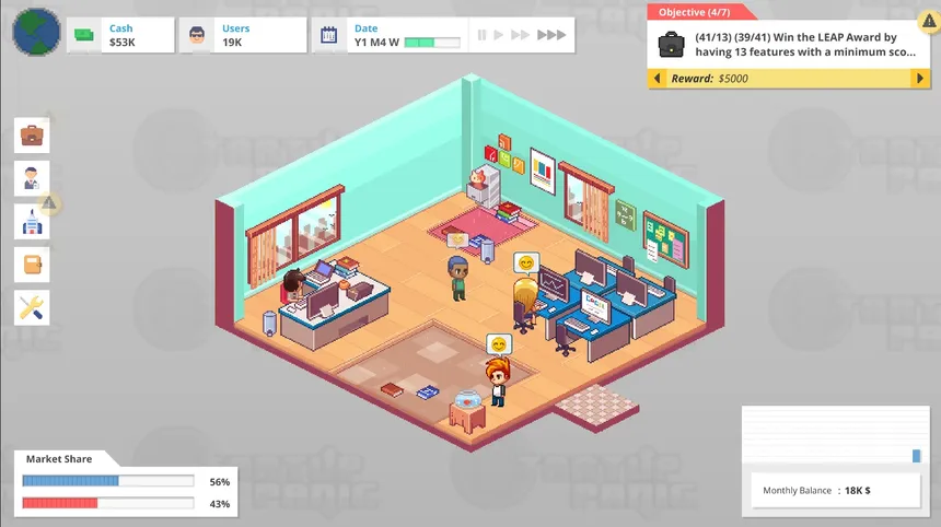 Скриншот 1 к игре Startup Panic