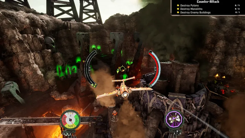 Скриншот 5 к игре Warhammer 40,000: Dakka Squadron - Flyboyz Edition