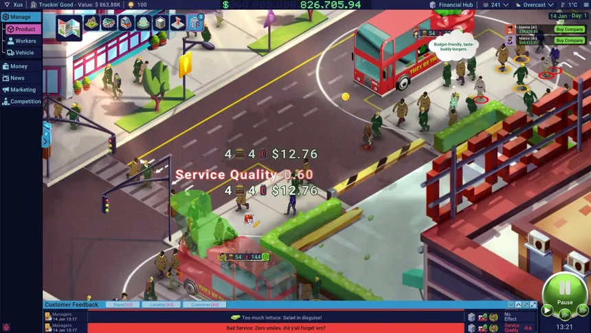 Скриншот 6 к игре Business Heroes: Street Grub