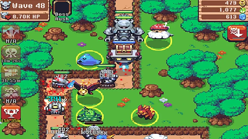 Скриншот 1 к игре Idle Monster TD