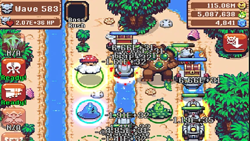 Скриншот 3 к игре Idle Monster TD