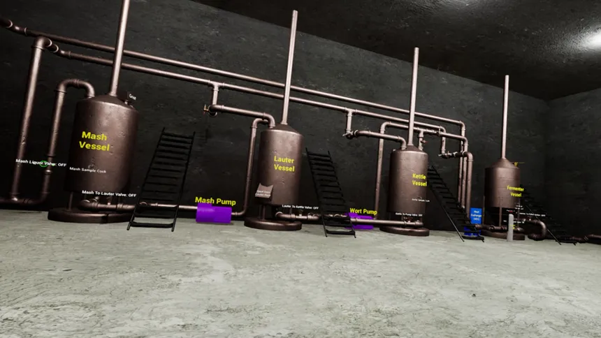 Скриншот 1 к игре VR Brewing Simulator
