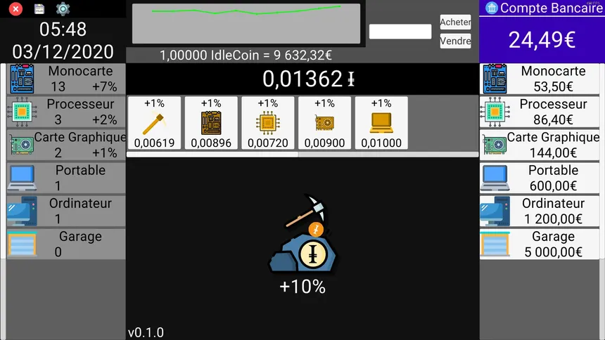Скриншот 4 к игре IdleCoin