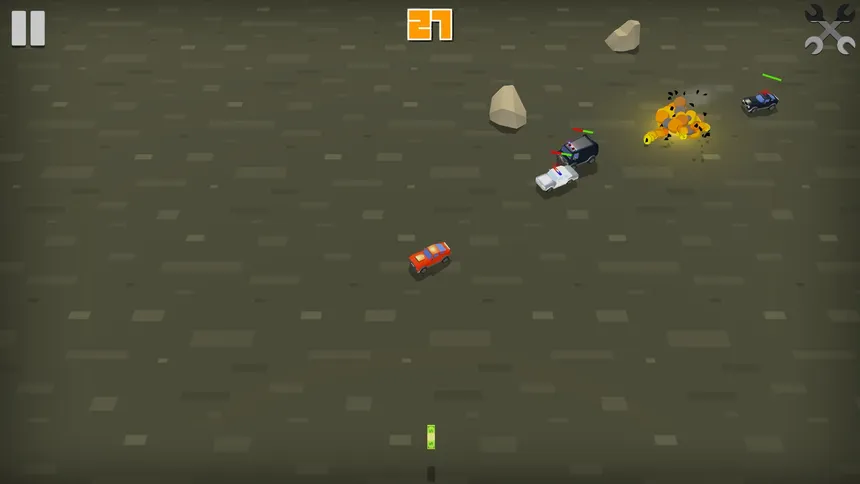 Скриншот 3 к игре Mini Car Money Chase