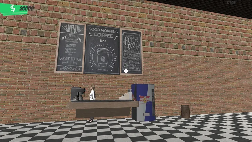 Скриншот 1 к игре Cafe Simulator