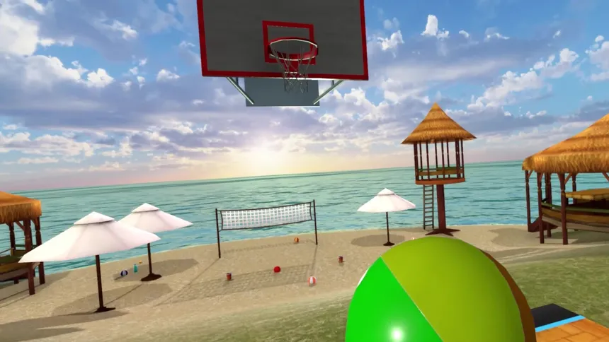 Скриншот 4 к игре VR Basketball Hoops