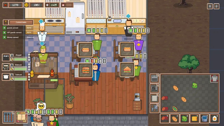 Скриншот 1 к игре Nyako: Restaurant Tycoon