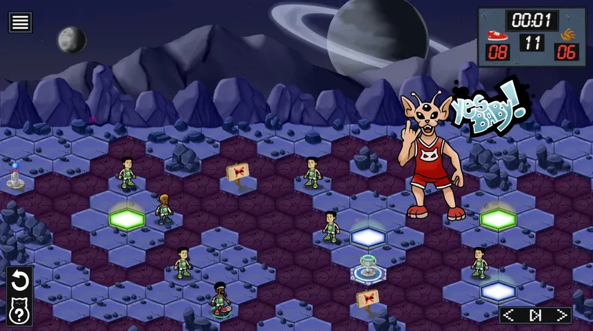Скриншот 5 к игре BasCatball Jupiter: Basketball & Cat