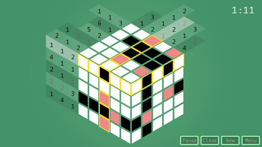Скриншот 1 к игре Isometric Nonogram