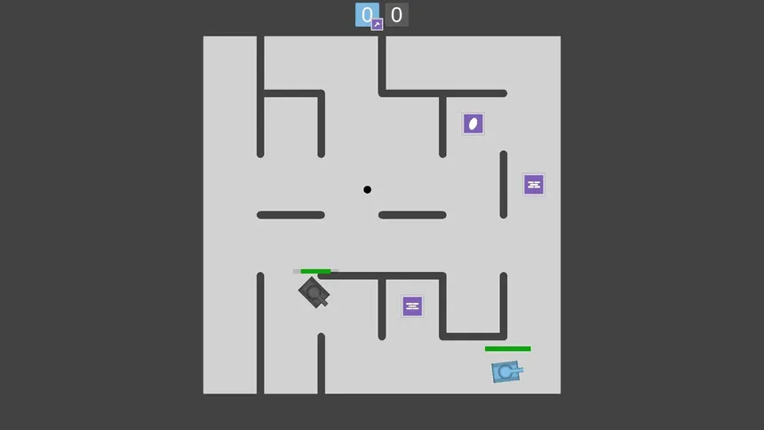 Скриншот 4 к игре Tanks in Labyrinth