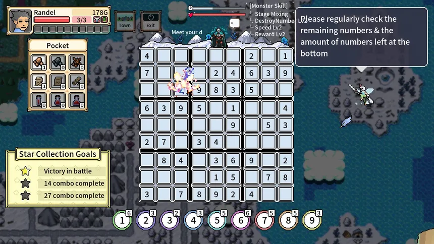Скриншот 2 к игре Sudoku RPG