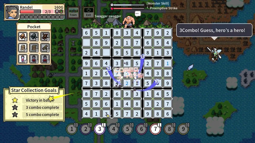 Скриншот 4 к игре Sudoku RPG