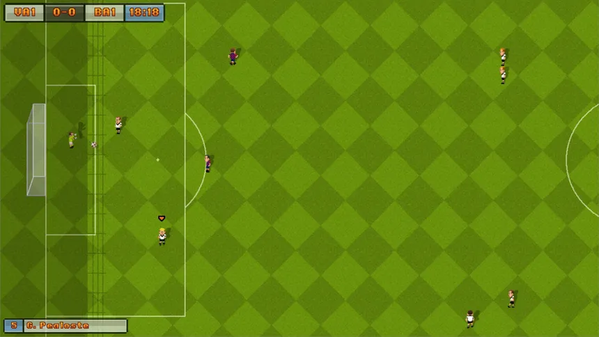 Скриншот 1 к игре 16-Bit Soccer