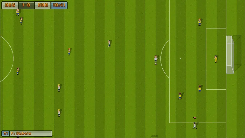 Скриншот 2 к игре 16-Bit Soccer