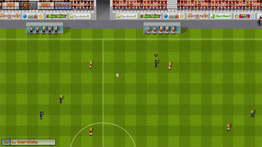 Скриншот 3 к игре 16-Bit Soccer