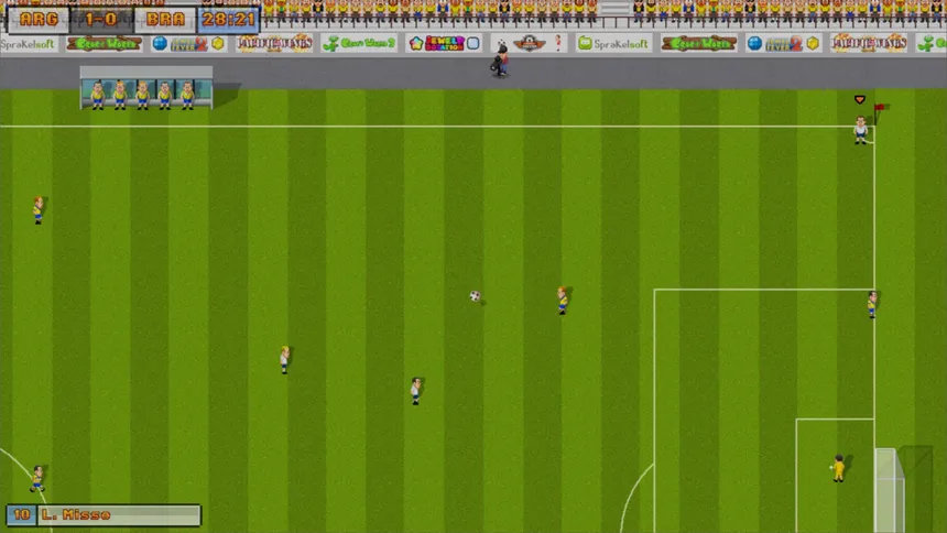 Скриншот 4 к игре 16-Bit Soccer