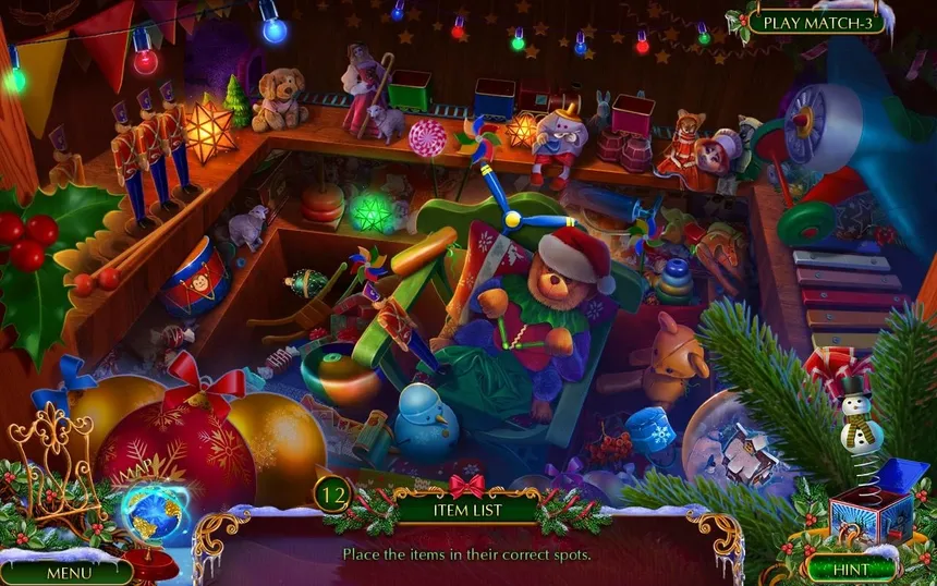 Скриншот 4 к игре The Christmas Spirit: Journey Before Christmas Collector's Edition